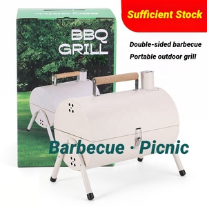 Outdoor Camping <strong>Mini</strong> Portable <strong>Grill</strong> 5 People Portable Folding <strong>Charcoal</strong> Barbecue <strong>Grill</strong> for Outdoor Cooking Camping Hiking Picnics - Product Image 5