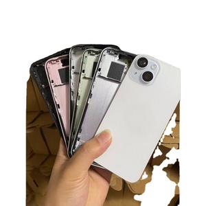 Vente en gros de coques arrière en verre de qualité AA 100% pour iPhone 15 15Plus 15P, fabrication OEM - Product Image 1