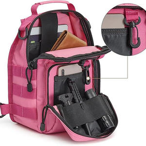 Muestra Gratuita, Bolso de Pecho Resistente al Agua, Estilo Táctico, Deportivo, Utilitario, al por Mayor - Product Image 5