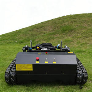 Tondeuse à gazon tout-terrain de type réservoir CE, autopropulsée, chenille, essence/essence/électrique, télécommande - Product Image 4