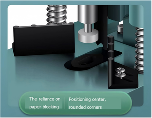 Machine à arrondir les coins de <span class=keywords><strong>papier</strong></span> en PVC, version améliorée, manuelle, robuste, pour <span class=keywords><strong>presse</strong></span>-papiers et cartes de visite - Product Image 6