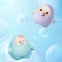 POPMART PUCKY Beanie Bubble Series Blind Box Figurines de collection 100% authentiques en PVC et peluche, design aléatoire