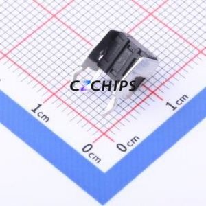 TC-6615-6-160G Tactile Switch Bent Lead Through Hole-4P,6x6mm Switch Single Pole Single Throw Round Button 1.6N Right Angle - Product Image 2