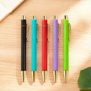 Best-selling Custom Luxury Plastic Ballpoint <b>Pens</b> Wholesale Slim Signature Custom Logo Promotional Advertising <b>Pens</b> - Product Image 1