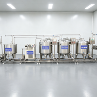Petite machine de traitement du lait pour la production de yaourt et de crème glacée, ligne de production laitière