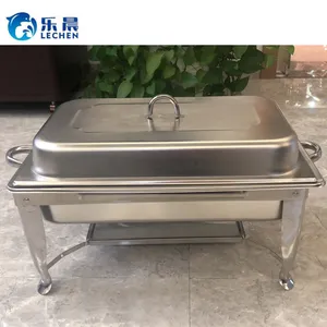 Stainless Steel Buffet Food Warmers Buffet Tray Hotel Supply