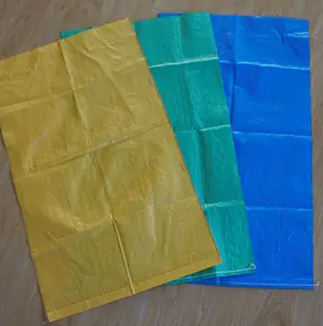 Reis Plastiktüte Sack Plastiktüte 20 kg 50kg Sand zement Chemische Verpackung Polyethylen PP gewebte Tasche