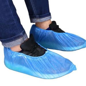 Venta al por mayor de fábrica: Cubrezapatos desechables de PE médicos, antideslizantes, impermeables, de plástico, de uso general. - Product Image 2