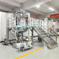 Machine de fabrication de sauce mayonnaise en acier inoxydable à haute efficacité CE, ligne de production de sauce tomate et de moutarde, usine de transformation, fabricant
