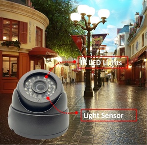 Cámara de Visión Trasera para Camión con Ángulo de Visión Amplio, 24 Luces LED IR, Visión Nocturna, Cámara Interior para Autobús, Camión, Furgoneta - Product Image 6