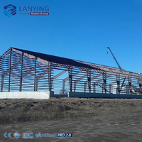 Edificio Agrícola Prefabricado de Acero, Almacén Agrícola, Establos para Ganado y Aves de Corral, Suministro Directo de Fábrica