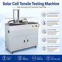 Máquina de Ensayo de Tensión de Celdas Solares Controlada por Computadora, 20N, con Velocidad de 0.05-1000 mm/min, para Pruebas de Calidad de Celdas Fotovoltaicas