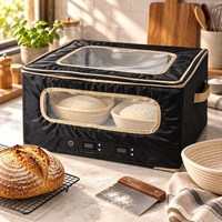 Boîte de fermentation électrique portable et pliable pour la pâte à pain, idéale pour les boulangeries