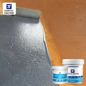 Peinture de couleur à base d'eau antirouille et imperméable deux-en-un pour la rénovation des bâtiments métalliques - Product Image 1