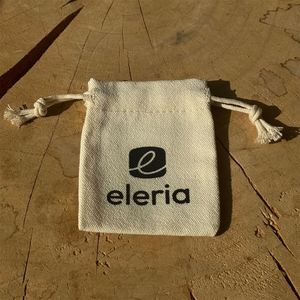 Nouvelles pochettes anti-poussière en coton biologique certifié GOTS, écologiques, avec logo personnalisé, plusieurs tailles, blanches, biodégradables, durables, pour autocollants artisanaux - Product Image 2