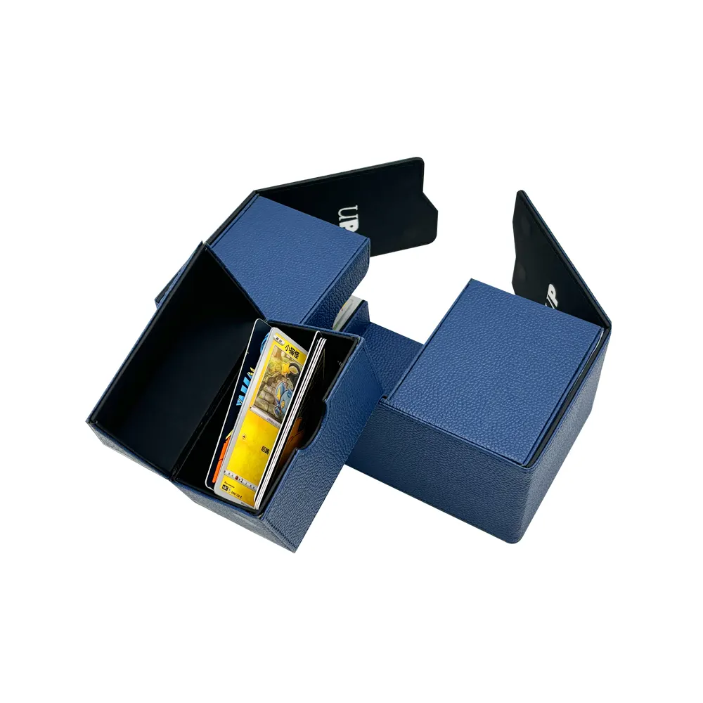 Cuir TORSON Mtg Deck Box HENWEI Pliable Case Trading Magnetic Case Card Storage Box YuGiOh Storage Deck Box Tcg