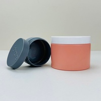 Pots en plastique PCR écologiques sans BPA, mats et givrés, de 9 oz et 12 oz, pour beurre corporel, 250 ml, avec logo personnalisé, pot cosmétique