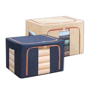 Boîte de rangement pliable en tissu pour vêtements, organisateur de tiroir pliable pour la maison, en promotion - Product Image 1