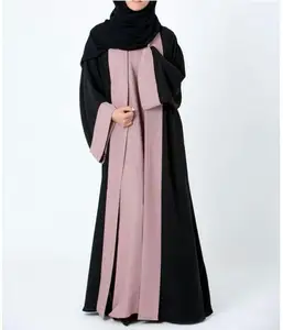 이슬람 Kleidung 이슬람 터키어 페르시 Morroco 겸손한 여성 의류 가운 Arabe Abaya 두바이 이슬람 여성 의류
