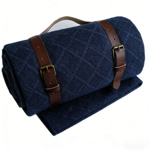 DAHAI Couverture en laine tissée rectangulaire élégante, légère et <span class=keywords><strong>de</strong></span> haute qualité, facile à transporter, pour espace <span class=keywords><strong>de</strong></span> méditation - Product Image 1