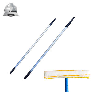 Precio de fábrica, 4,<span class=keywords><strong>5</strong></span> <span class=keywords><strong>metros</strong></span>, 3 secciones, abrazadera flexible ajustable, suministros de limpieza, poste de extensión telescópico de aluminio ligero - Product Image 1
