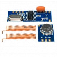 433 metersHz 100 Meters Wireless Module Kit ASK Transmitter STX882 + ASK Receiver SRX882 + 2Pcs Copper Spring Antenna