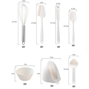 Set di 22 pezzi di alta qualità stampo di cottura <span class=keywords><strong>Muffin</strong></span> Cupcake pane stampi produttore direttamente Silicone torta Set di stampi - Product Image 3