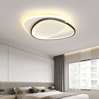 Plafonnier LED moderne simple pour salon, lampe triangulaire nordique, décoration d'intérieur