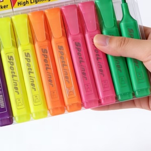 Marcadores Resaltadores Baratos de China, Muestra Gratis, 6 Colores, Fabricante, Sólidos, para Diario, Planificador, Papelería y Dibujo - Product Image 6