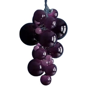Lustre suspendu au plafond à LED au design nordique moderne Décoration <span class=keywords><strong>de</strong></span> la maison Boule <span class=keywords><strong>de</strong></span> verre colorée AC Grappe <span class=keywords><strong>de</strong></span> raisin Blanc Bleu Violet - Product Image 1