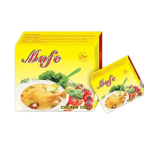 HALAL natürlicher 5g Hühner brüh würfel Brüh würfel Poulet Suppen würfel