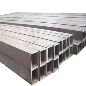 <span class=keywords><strong>Tube</strong></span> en <span class=keywords><strong>acier</strong></span> <span class=keywords><strong>rectangulaire</strong></span> à paroi épaisse non allié Q195-Q345 1-12m avec embout en plastique certifié ISO9001 - Product Image 1