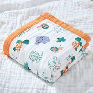 Manufacturer Custom Super Soft 100% Cotton Warm Newborns Baby Kids Muslin Swaddle <b>Wrap</b> <b>Blankets</b> - Product Image 5