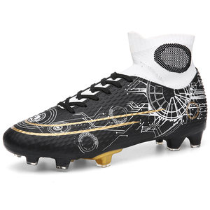Fábrica al por mayor de marca personalizada zapatos de fútbol de alta calidad para el ocio al aire libre de moda botas de fútbol profesional - Product Image 4