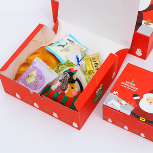 Caja de Regalo Navideña con Logotipo Personalizado, Juego de Bufanda, Envío Navideño, Tarjeta de Felicitación, Caja de Embalaje de Papel - Product Image 2