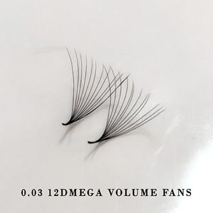 3-20D 3D 5D 14D 0.05 בסיס קצר כהה או מט קלטת אמצעית צרה קצרה גבעול מגה נפח מאווררים מתוכנן הארכת ריסים - Product Image 4
