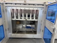 Machine de découpe et d'impression multicolore entièrement automatique pour papier autocollant 350mm 570mm, avec fonction de refendage, pour l'étiquetage commercial