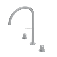 Filigrane Douche simple Bain Mitigeur mural Robinet mural dissimulé Robinet de lavabo antique