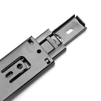 FGVSLIDE – glissière de tiroir lourd photos Push To Open Bracket Lock 100mm glissière de tiroir