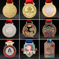 Concevez votre propre médaille de marathon en métal vierge avec logo, médaille de finisseur de course en alliage de zinc, médaille sportive personnalisée