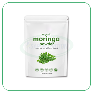 オーズレソンピュアナチュラル有機モリンガ葉エキスパウダー1kgハラール卸売りモリンガ葉パウダー - Product Image 3