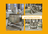 Machine à frire le gari entièrement automatique à chauffage diesel/essence/électricité pour la transformation du gari en Afrique