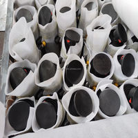Mini vérin hydraulique télescopique multi-étages avec construction en acier et roulement pour remorque benne basculante, pression 250 bars