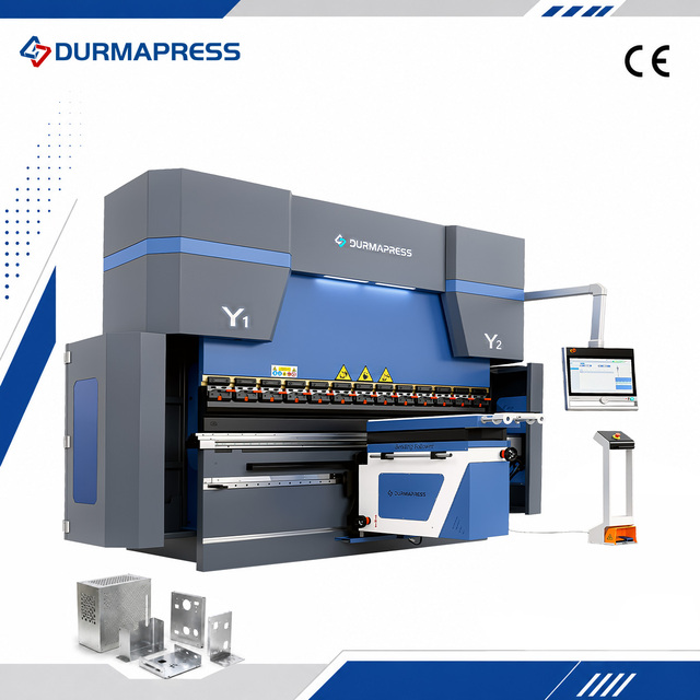 DP-ES Genies 135T2500mm CNC Hydraulic Press Brake Machine with Servo Bending Follower and DELEM DA69S Control System