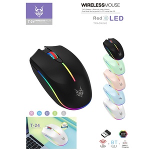 Kablosuz fare çift modlu mavi diş 2.4G taşınabilir çok renkli uyumlu ve bilgisayarlar, tabletler ve ofisler ile uyumlu - Product Image 2