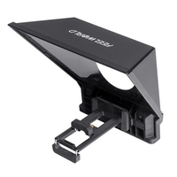Meilleures ventes FEELWORLD TP2A NOUVEAU Téléprompteur portable Prise en charge de l'objectif grand angle avec télécommande Téléprompteur portable
