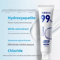 Pasta Dental Sukang con 9.9% de Hidroxiapatita, 120g, Blanqueadora Herbal, Anti-Caries, Combate el Mal Aliento, Alivia la Sensibilidad Dental, Original