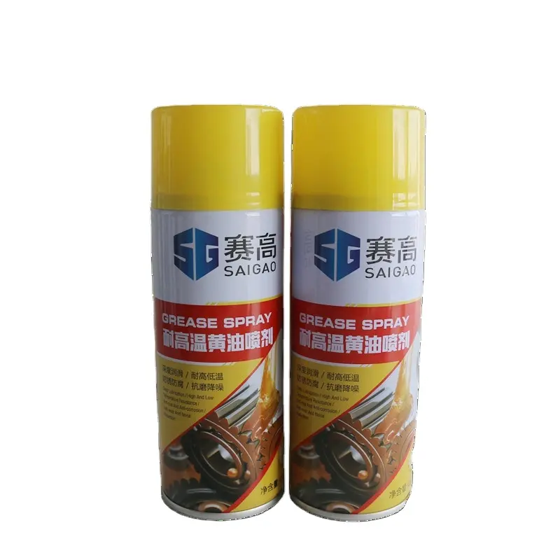 Multi-purpose oil lubricant Grease spray high temperature lubricant oil sray