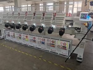 Máquina de Bordar Automática MFGS 1508/15 <span class=keywords><strong>Agujas</strong></span>, 8 Cabezales, Computarizada Industrial con <span class=keywords><strong>Brother</strong></span> - Product Image 3