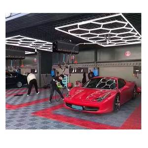 Gạch Lát sàn nhà để xe sửa chữa lục giác tổ ong dẫn ánh sáng nhà để xe Trần treo đèn - Product Image 5